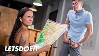 HORNY HOSTEL - Claudia Bavel Finally Found The Way Towards Happiness