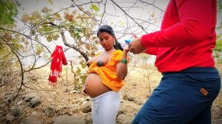 Younger desi dehati girl beautiful sex - New marriage couple outdoor forest jangle hot bhabhi sex hindi - desi xxx movie