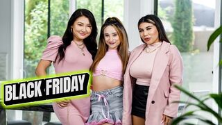 Traditional Asian Freeuse Supper: Stepmom's Blowjob, Stepsister's Pussy, and Stepauntie's Mouth