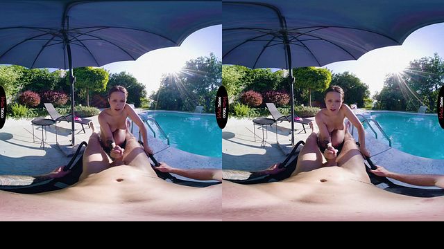 Hot poolfuck with slutty babe Rihanna Black — VirtualTaboo