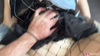 Blonde naughty tattooed girl Viki wants a hard cock.