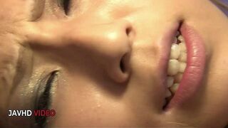 Fingering Sultry Asian MILF SakuraKiruus Sweet Ass Leads To Creampie Passionate Fuck Milf