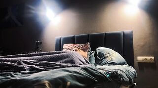 The camera films how the wife cheats on her lover, sucks his dick