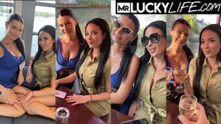 Horny Anissa Kate Entertains A Lucky Fan With Anna Kinski