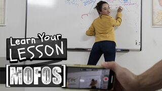 MOFOS - Naughty Teacher Isabella Nice Dismisses Class Early And Lets Lick Out Her Pussy