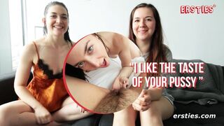 Ersties - Leah & Domino Shoot Their First Lesbian Sex Video Together
