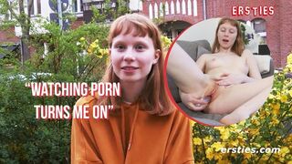 Ersties - Sexy Redhead Bonnie Gets Off With Her Favorite Dildo