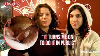 Ersties - Agave & Magena Do Lesbian Things In the Sauna For All To See