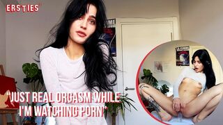 Ersties - Maria J Masturbates While Watching Her Favorite Ersties Model