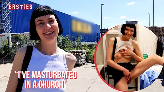 Ersties - Delfine Masturbates Inside a Store