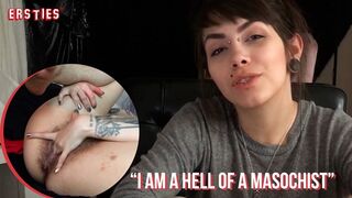 Ersties - Canadian Fingers Her Hairy, Wet Pussy
