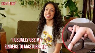 Ersties - Hot Babe Masturbates With a Vibrator