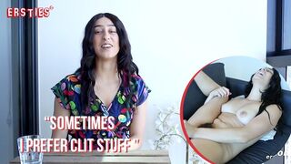 Ersties - Dark Haired Babe Teases Her Tight Ass