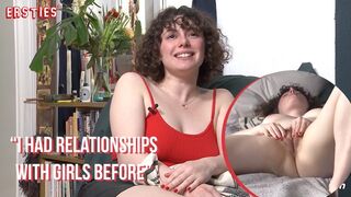 Ersties - Amateur Babe Masturbates While Watching Herself