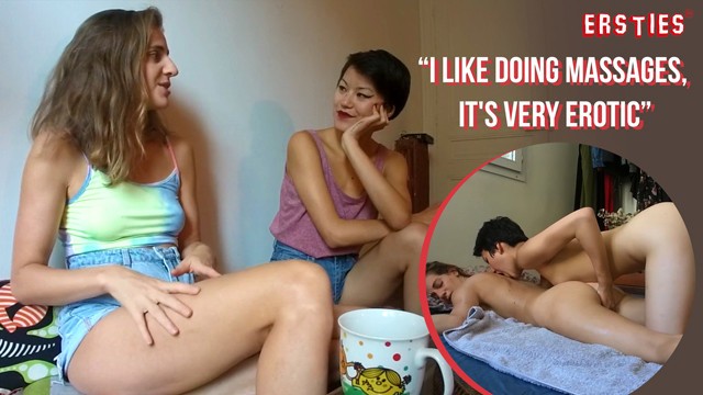 Ersties: Bi Sexual Lesbians Enjoy An Oil Massage Together