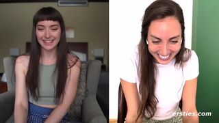 Lesbian Babes Masturbate For Each Other
