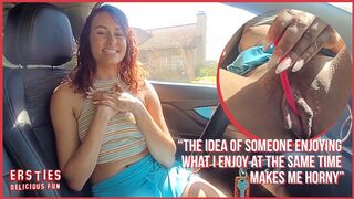 Serina Masturbates In Her Car