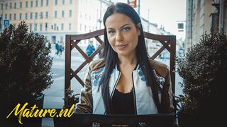 Skinny MILF Allatra Hot Is Super Horny & Wants a Big Cock Up Her Ass!