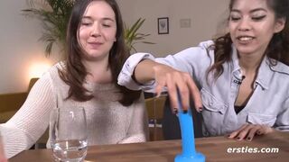 After Some Wine, Leah and Kim Are Ready to Experiment
