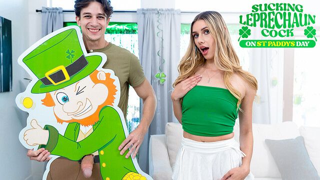 Stepsis Emily Jade Creams all over Stepbro's Cock after Seeing how BIG he is S14:E1