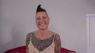 Desperate Amateurs hot milf Kimmy rides the saddle before getting gangbanged hard. Next its bit tit Christina's turn for some big thick bbc action