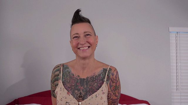 Desperate Amateurs hot milf Kimmy rides the saddle before getting gangbanged hard. Next its bit tit Christina's turn for some big thick bbc action