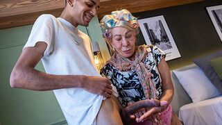 tattooed 81 year old mom is totaly shocked