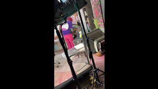 Tattoo Shop BTS - Pussy Licking & Blowjob During Leg Tattoo Session