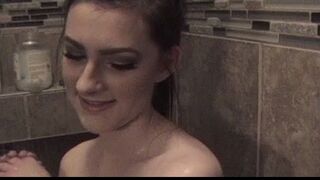 Step Sister Gives Step Brother A Valentine's Day Gift In The Shower - Cock Ninja Studios - Peachy Pussy