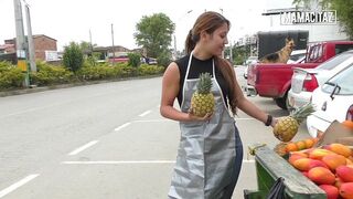 Latina Fruit Vendor Approached Outdoors, She Agrees to Leave With Him... What Happens Next Is Wild