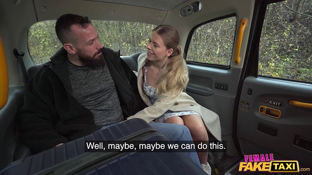 I give the Groom a Pre Stag Party Fucking - Female Fake Taxi