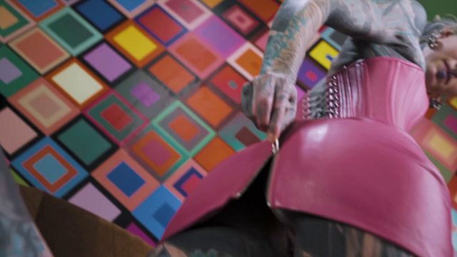 Solo Girl Anal Masturbation Session with Steel Toy