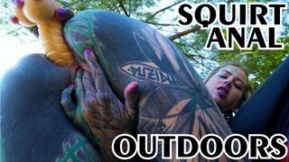 Public Motor Scooter Anal - Gaping, Prolapse and Squirt