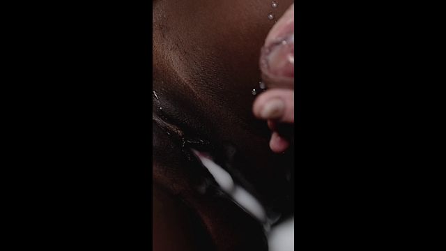Ebony Belly Inflation - Massive Cumflation Sex