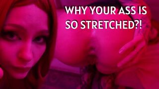 Wife came back from night club with loose ass. I fuck her with no lube. Rough Anal