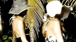 Lesbian orgy with Tera Patrick, Brianna Banks, Lanny Barbie and more