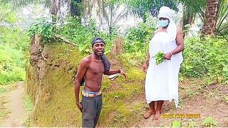 Mature Bbw goddess enjoy BigDick Hardcore village road sex during evangelism days