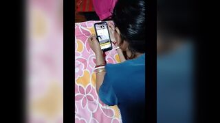 Sister-in-law watching corn in her room, when her husband not in home, simply amazing to take her satisfaction