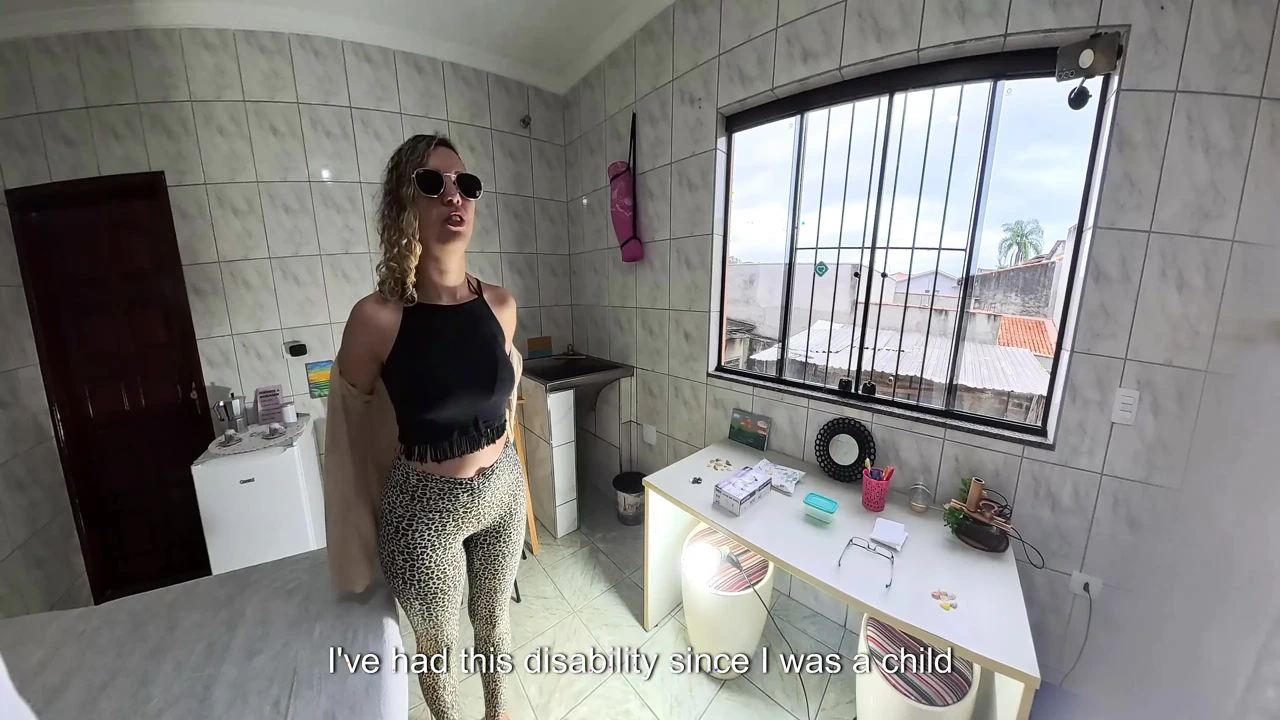 The little blind went to the gynecologist and had orgasms in her anus.