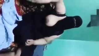Fucking girl in a niqab from the street