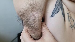 worship and relapse for my hairy armpits and saggy tits