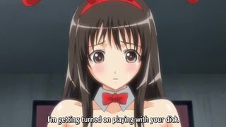 Threesome with 2 Horny Girls on Clubhouse | Anime Hentai