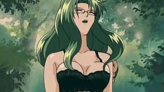 Busty Green Haired Babe Loves Getting Her Hairy Pussy Eaten in 69 Position