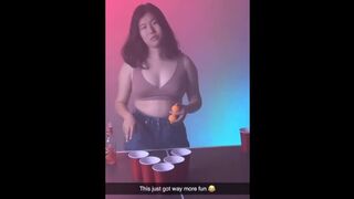 Your girlfriend loses to a frat bro in strip beer pong (Trailer)