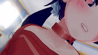 MiSide ASMR VR Roleplay Crazy Cutie Mita Comes Into Your World ~ Pov - LEWD - Ear Licks
