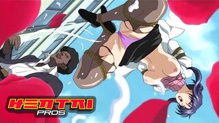 HENTAI PROS - Hot MILF Teacher And Her Stepdaughter Get Fucked Hard At Elite Rinkan Gakuen