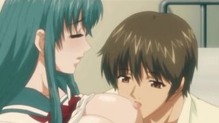 Blue Haired Girl Loves Getting Fucked by Big Cock