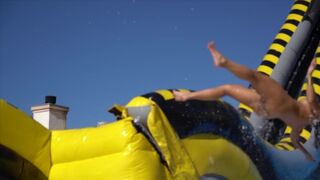 World's Biggest Lube Slide Uncensored by Pornhub Lubricants