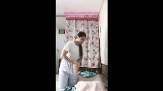 Shy Masseuse Agrees to Extra Service