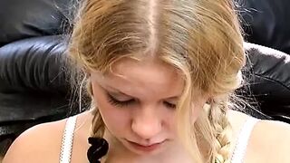 21 year old babysitter got anal fucked in a tight asshole